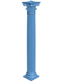 Column pattern T0011261 download free stl files 3d model for CNC wood carving