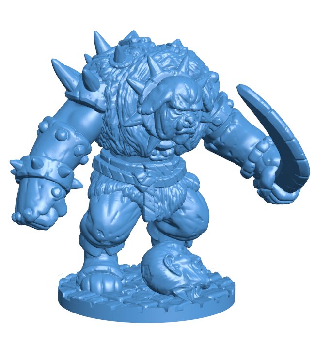 Dog warrior - Goriya B0011635 3d model file for 3d printer