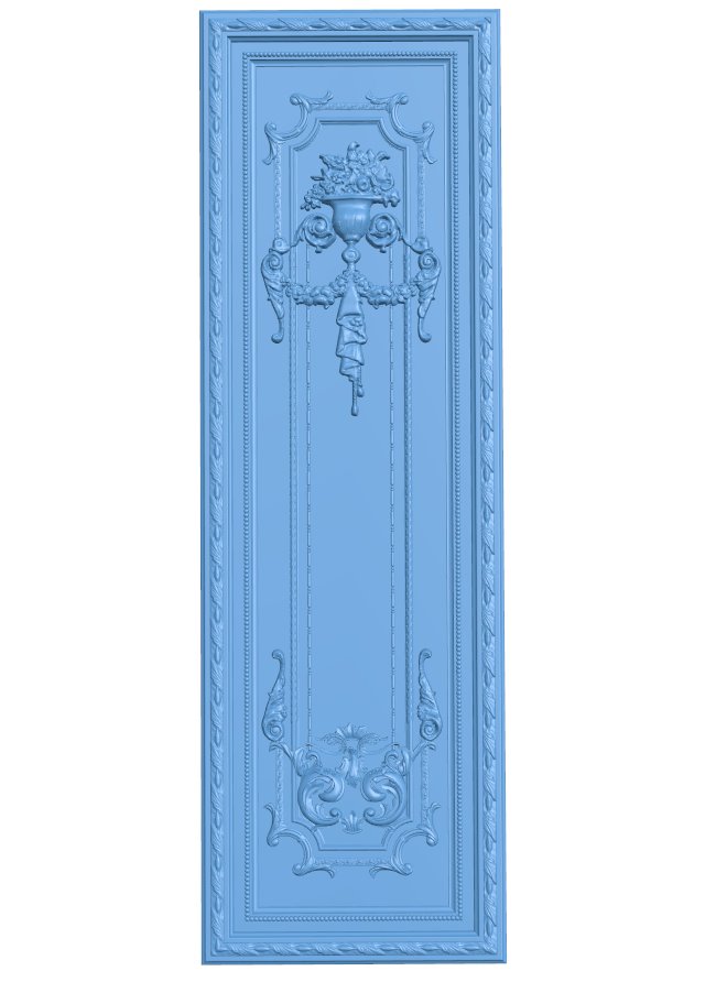 Door frame pattern T0010746 download free stl files 3d model for CNC wood carving