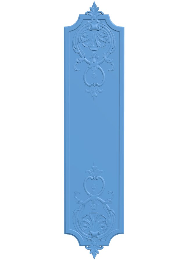 Door frame pattern T0010747 download free stl files 3d model for CNC wood carving