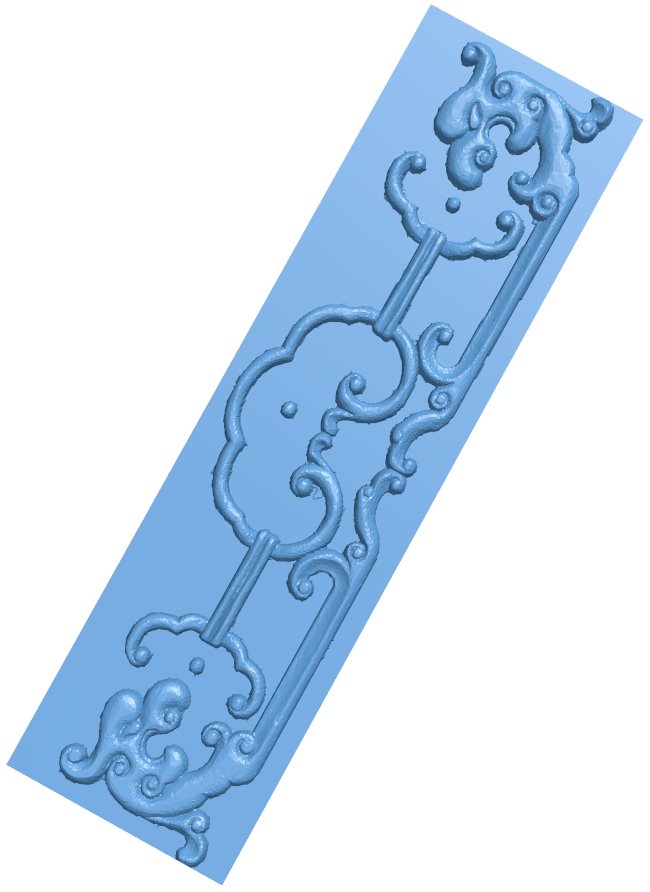 Door frame pattern T0011065 download free stl files 3d model for CNC wood carving