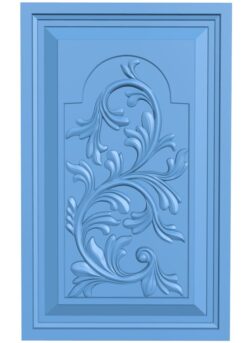 Door frame pattern T0011264 download free stl files 3d model for CNC wood carving