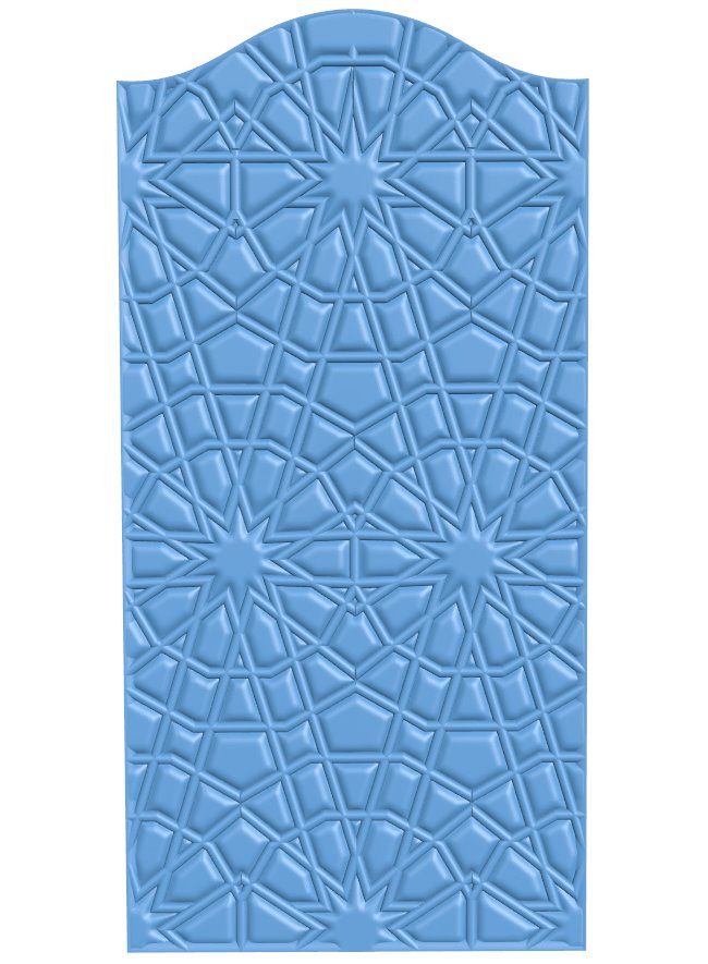 Door pattern T0010751 download free stl files 3d model for CNC wood carving