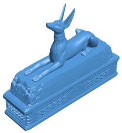 Egyptian figurine B0011733 3d model file for 3d printer