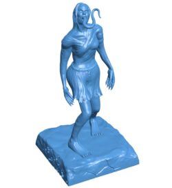 Female in the movie – The Strain B0011825 3d model file for 3d printer