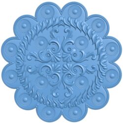 Flower pattern T0010950 download free stl files 3d model for CNC wood carving