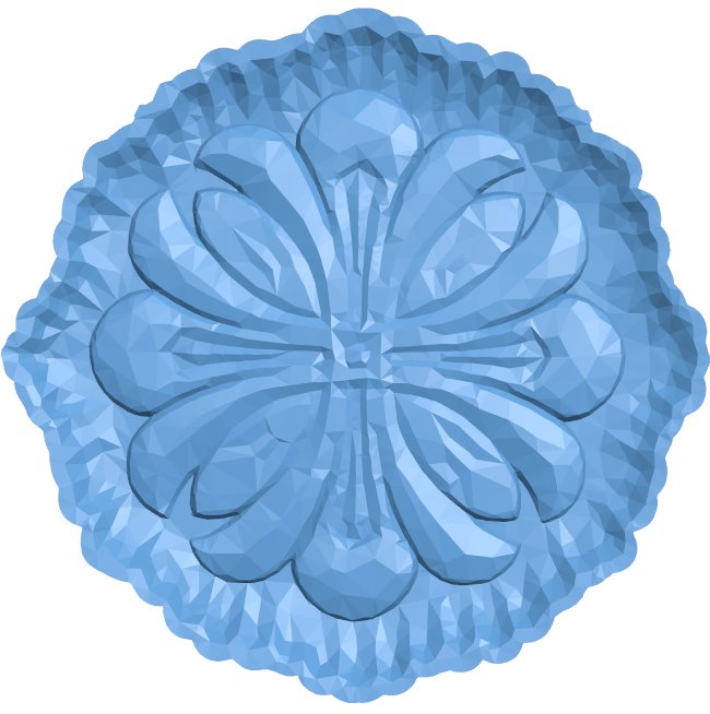 Flower pattern T0011150 download free stl files 3d model for CNC wood carving