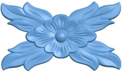 Flower pattern T0011231 download free stl files 3d model for CNC wood carving