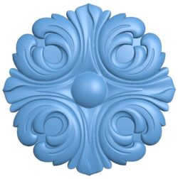 Flower pattern T0011233 download free stl files 3d model for CNC wood carving