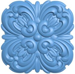 Flower pattern T0011266 download free stl files 3d model for CNC wood carving
