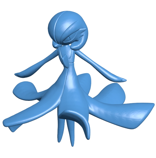 Gardevoir - Pokémon B0011651 3d model file for 3d printer