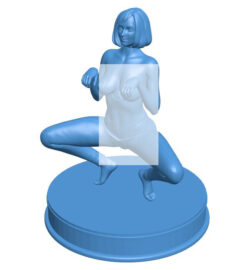 Girl exercising at the GYM B0011791 3d model file for 3d printer