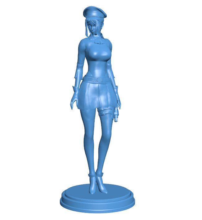 Girl in assassin school B0011708 3d model file for 3d printer