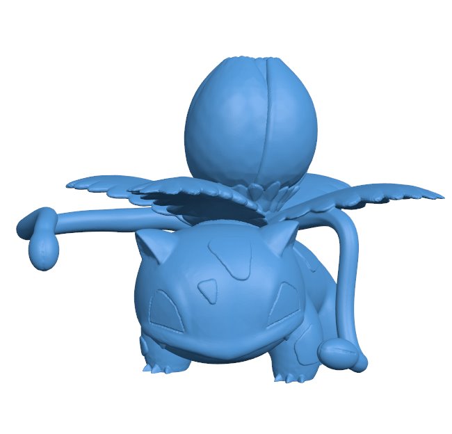 Ivysaur - pokemon B0011674 3d model file for 3d printer