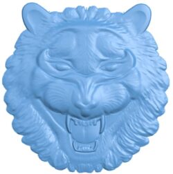 Lion head T0011272 download free stl files 3d model for CNC wood carving