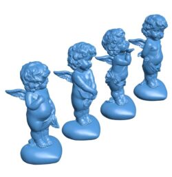 Little angel of love B0011802 3d model file for 3d printer