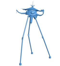 Long-legged robot B0011647 3d model file for 3d printer