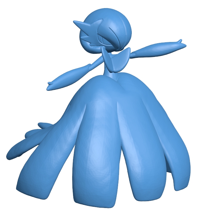 Mega Gardevoir - Pokemon B0011655 3d model file for 3d printer