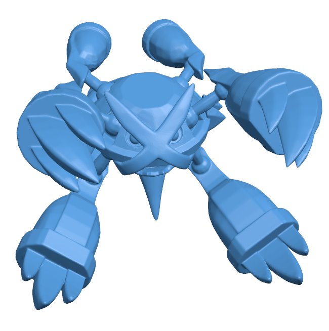 Mega Metagross - Pokemon B0011752 3d model file for 3d printer