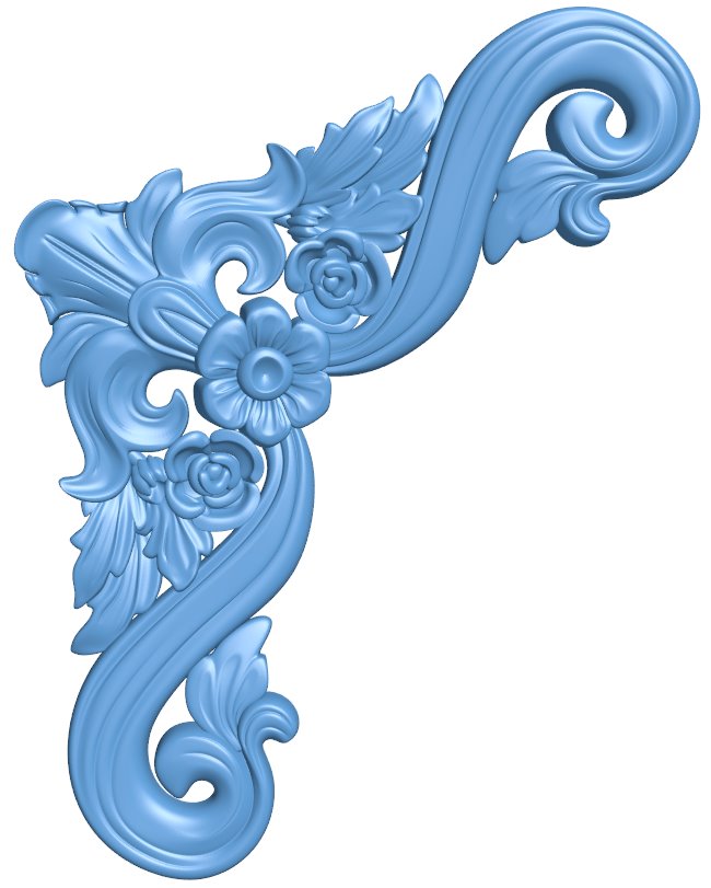 Pattern decor design T0010724 download free stl files 3d model for CNC wood carving