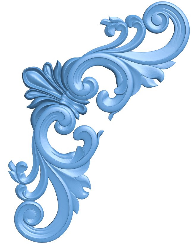 Pattern decor design T0010929 download free stl files 3d model for CNC wood carving