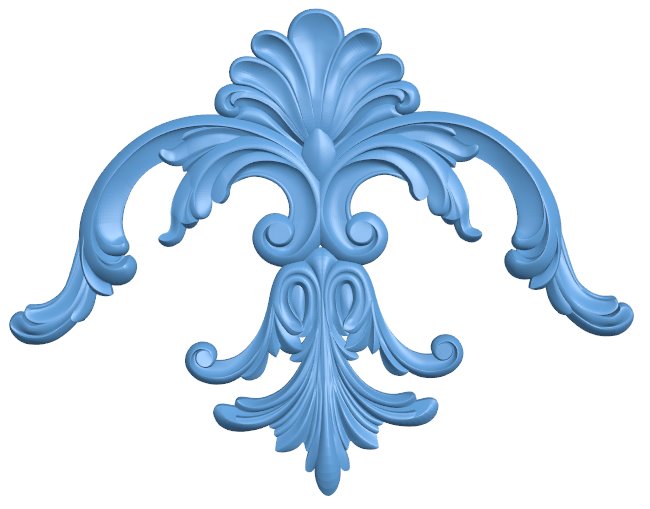 Pattern decor design T0011040 download free stl files 3d model for CNC wood carving