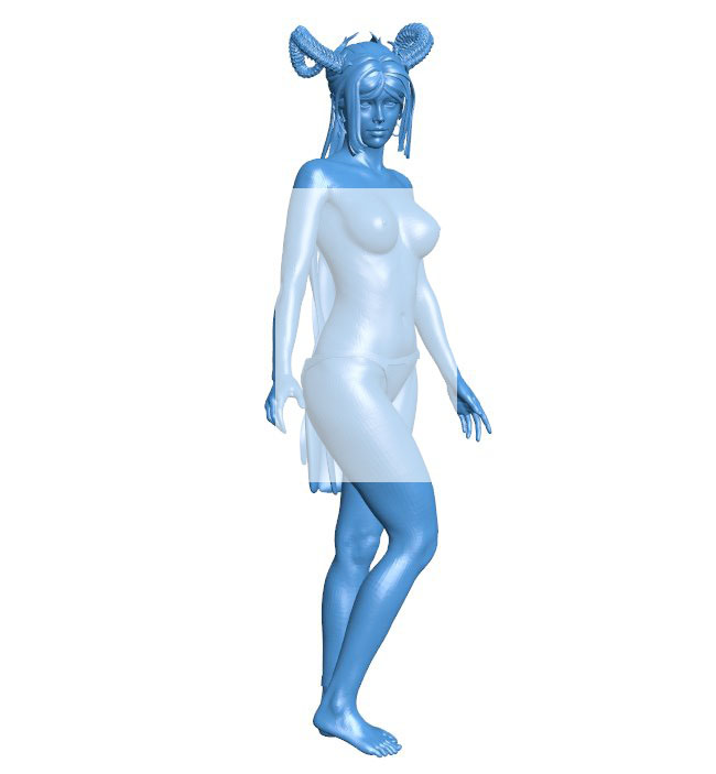 Princess of darkness B0011786 3d model file for 3d printer