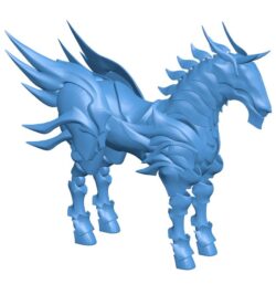 Robot horse B0011719 3d model file for 3d printer