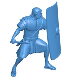 Roman warrior B0011745 3d model file for 3d printer