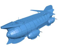 Titan ship B0011571 3d model file for 3d printer