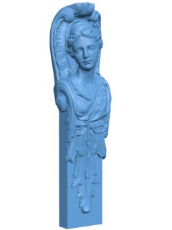 Top of the column T0011140 download free stl files 3d model for CNC wood carving