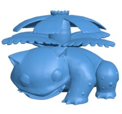 Venusaur – Pokemon B0011753 3d model file for 3d printer