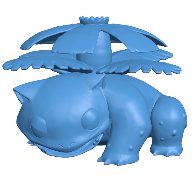 Venusaur - Pokemon B0011753 3d model file for 3d printer