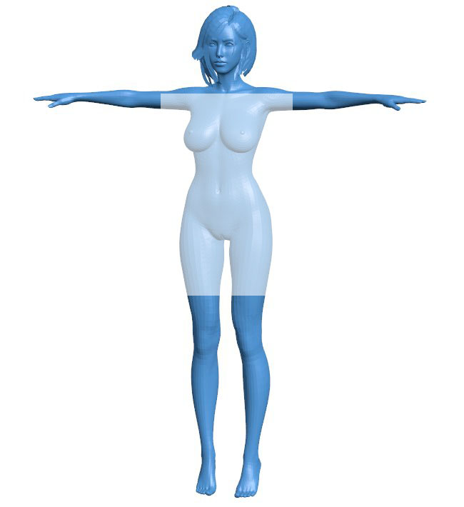 Woman B0011550 3d model file for 3d printer