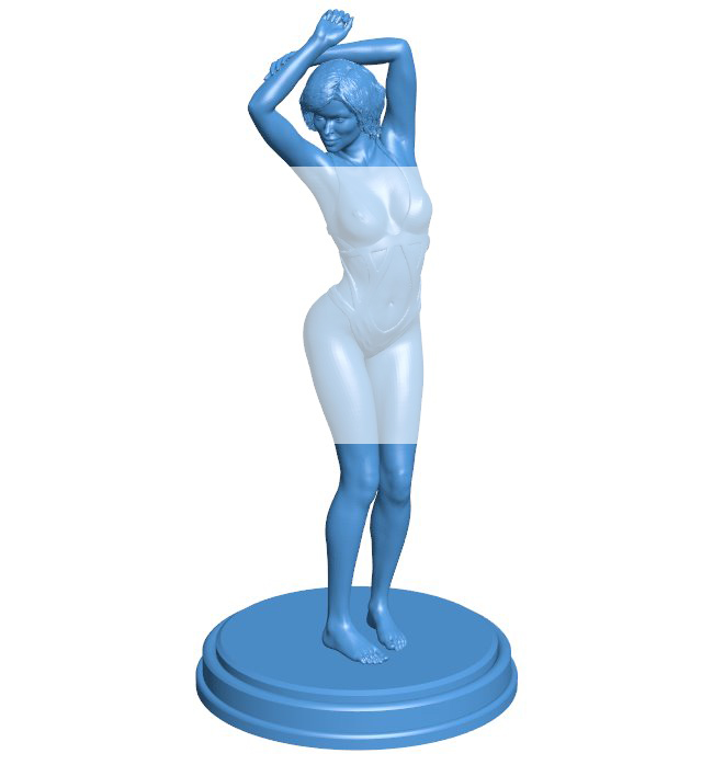 Woman B0011581 3d model file for 3d printer