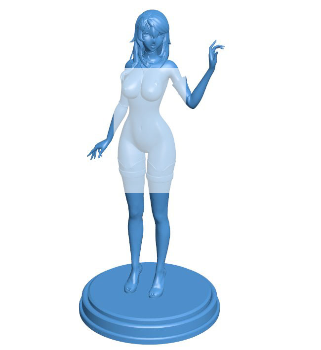 Woman B0011594 3d model file for 3d printer