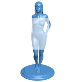 Woman B0011789 3d model file for 3d printer