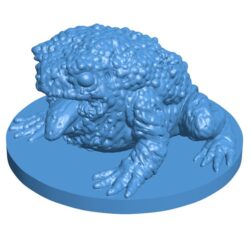 Zombie Toad B0011726 3d model file for 3d printer
