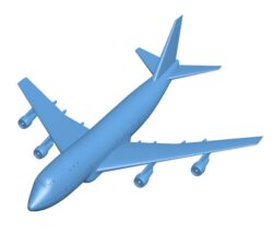 Boeing 747 aircraft B0011920 3d model file for 3d printer