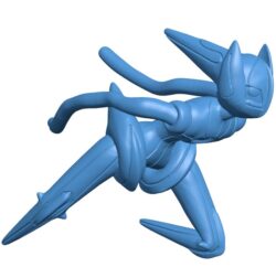 Deoxys S – pokemon B0011836 3d model file for 3d printer