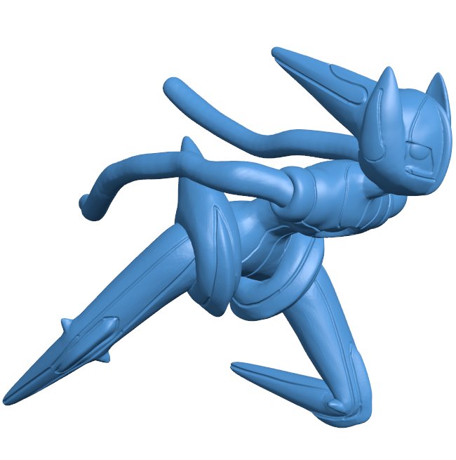 Deoxys S - pokemon B0011836 3d model file for 3d printer
