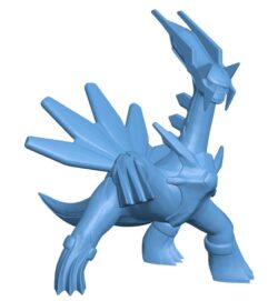 Dialga – Pokemon B0011867 3d model file for 3d printer