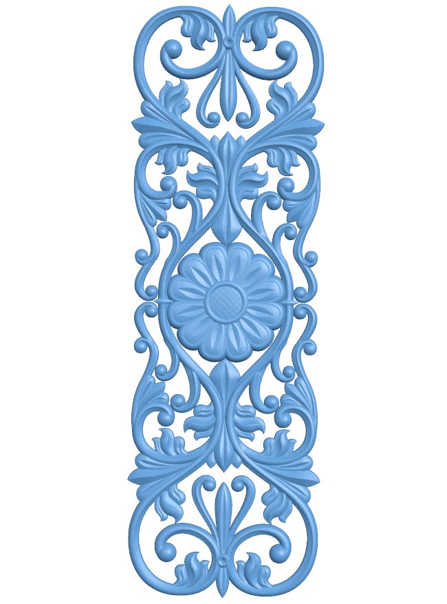 Door frame pattern T0011341 download free stl files 3d model for CNC wood carving