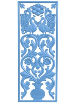 Door frame pattern T0011561 download free stl files 3d model for CNC wood carving