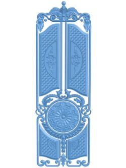 Door frame pattern T0011567 download free stl files 3d model for CNC wood carving