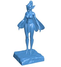 Female Goblin B0011845 3d model file for 3d printer