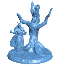 Female preacher B0011872 3d model file for 3d printer