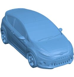 Ford Fiesta Zetec S 2009 – Car B0011912 3d model file for 3d printer