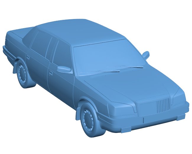Moskvich Ivan Kalita - car B0011851 3d model file for 3d printer