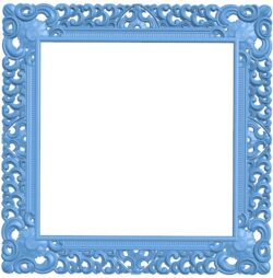 Picture frame or mirror T0011340 download free stl files 3d model for CNC wood carving
